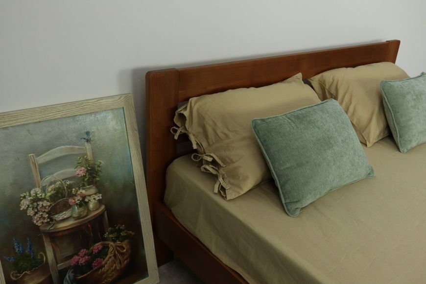 Ліжко ЕКО в кольорі "Вишня" 160х200 E-13 фото